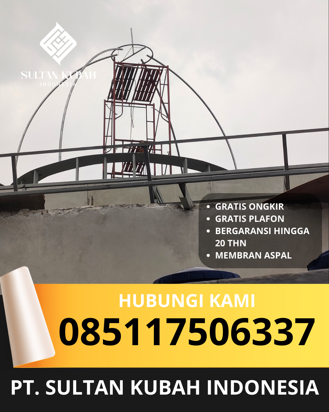 PABRIK KUBAH MASJID MODERN DI KEC. DUMAI TIMUR, KOTA DUMAI, RIAU (WA: 085117506337)