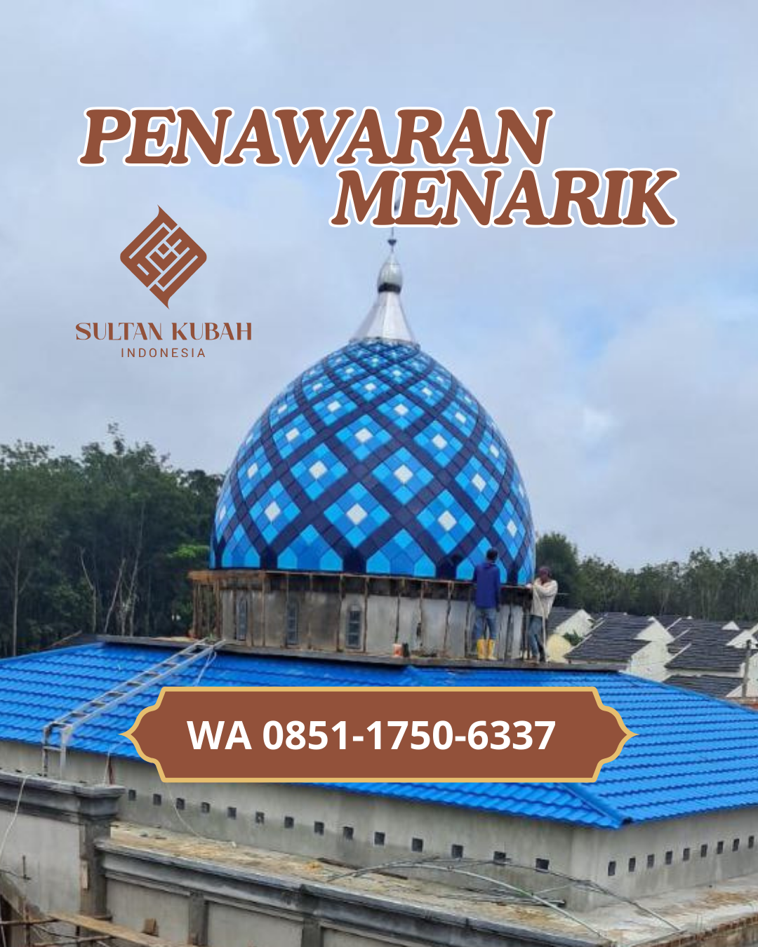 JUAL KUBAH MASJID PREMIUM DI KEC. ILIR BARAT II, KOTA PALEMBANG (WA: 085117506337)
