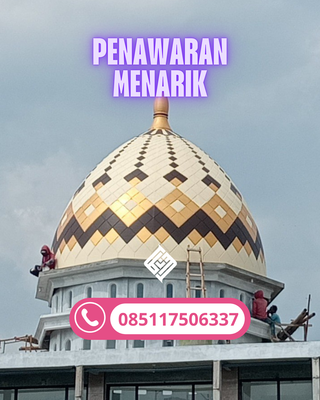 SPESIALIS KUBAH MASJID GRC GARANSI RESMI DI KEC. KOLAKA TIMUR, KAB. KOLAKA TIMUR (WA: 085117506337)