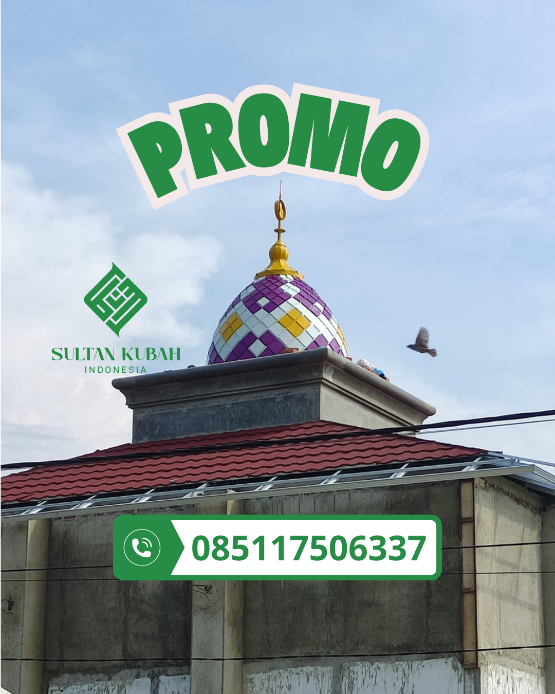 KUBAH MASJID HARGA TERJANGKAU DI KEC. BOGOR SELATAN, KOTA BOGOR (WA: 085117506337)