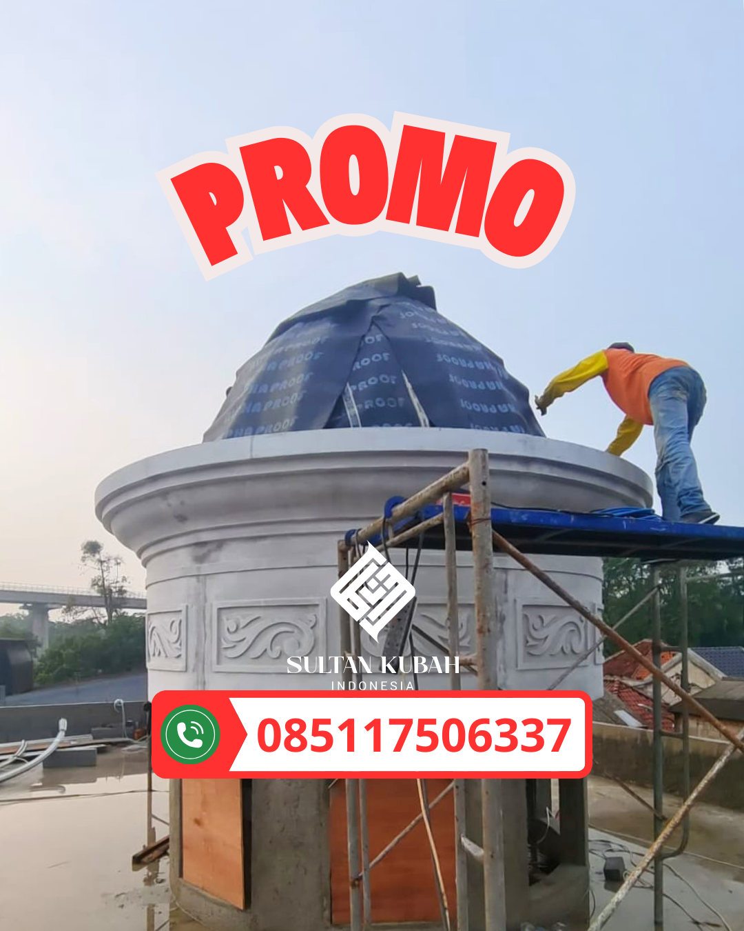 JUAL KUBAH MASJID PREMIUM DI KEC. LAWEYAN, KOTA SURAKARTA (SOLO) (WA: 085117506337)