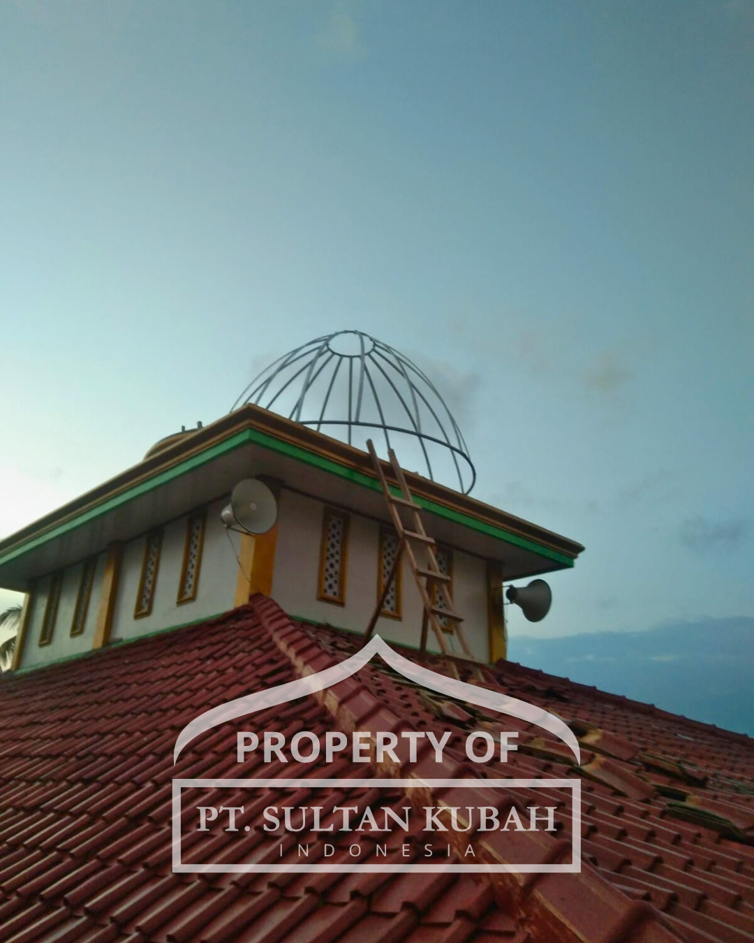 JUAL KUBAH MASJID TAHAN LAMA DI KEC KAMAL, KAB BANGKALAN, MADURA, JAWA TIMUR (WA: 085117506337)