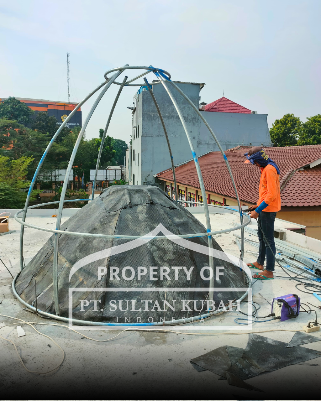 KUBAH MASJID HARGA TERJANGKAU DI KEC BATU LAYAR, KAB LOMBOK BARAT, NTB (WA: 085117506337)
