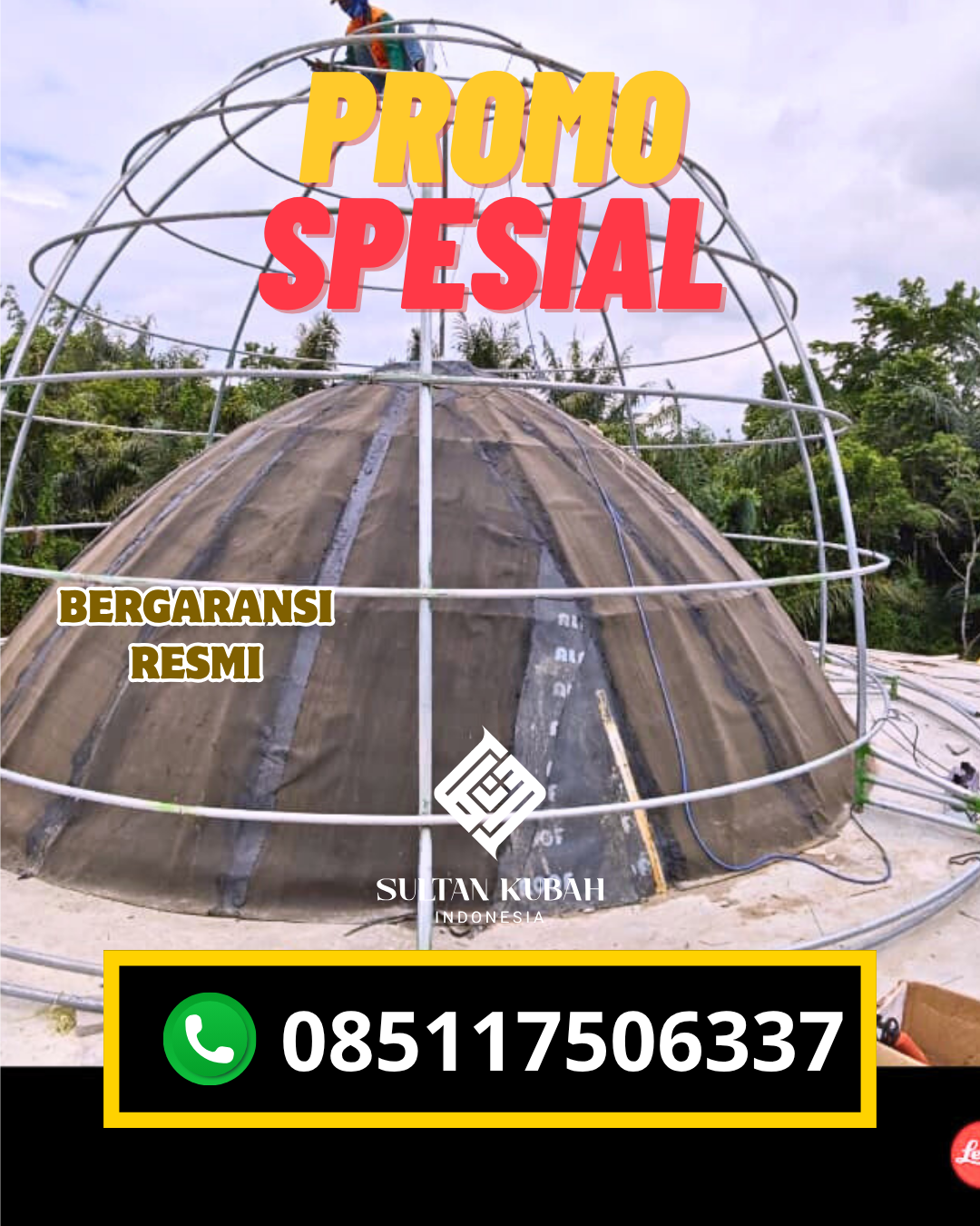 JUAL KUBAH MASJID PREMIUM DI KEC. LEITIMUR SELATAN, KOTA AMBON (WA: 085117506337)