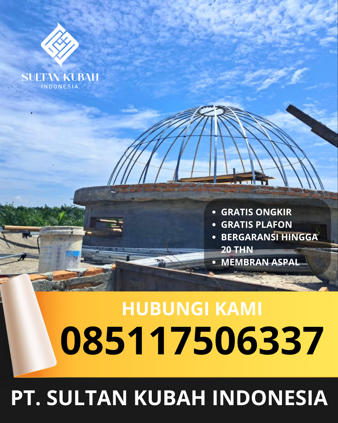 PUSAT KUBAH MASJID BERKUALITAS DI KEC. BATU KELIANG, KAB. LOMBOK TENGAH, LOMBOK (WA: 085117506337)