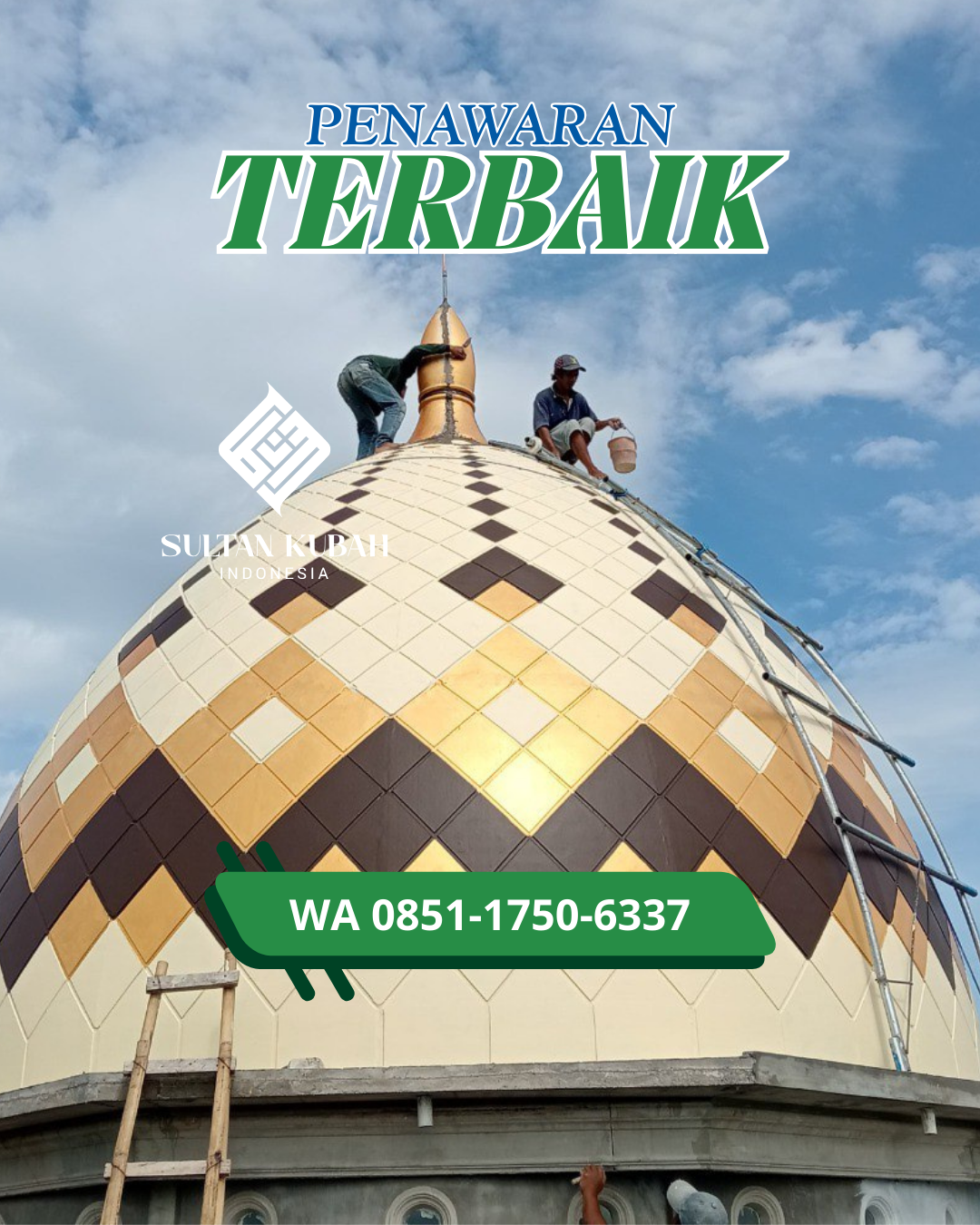 SPESIALIS KUBAH MASJID GRC GARANSI RESMI DI KEC. BANGKALAN, KABUPATEN BANGKALAN (WA: 085117506337)