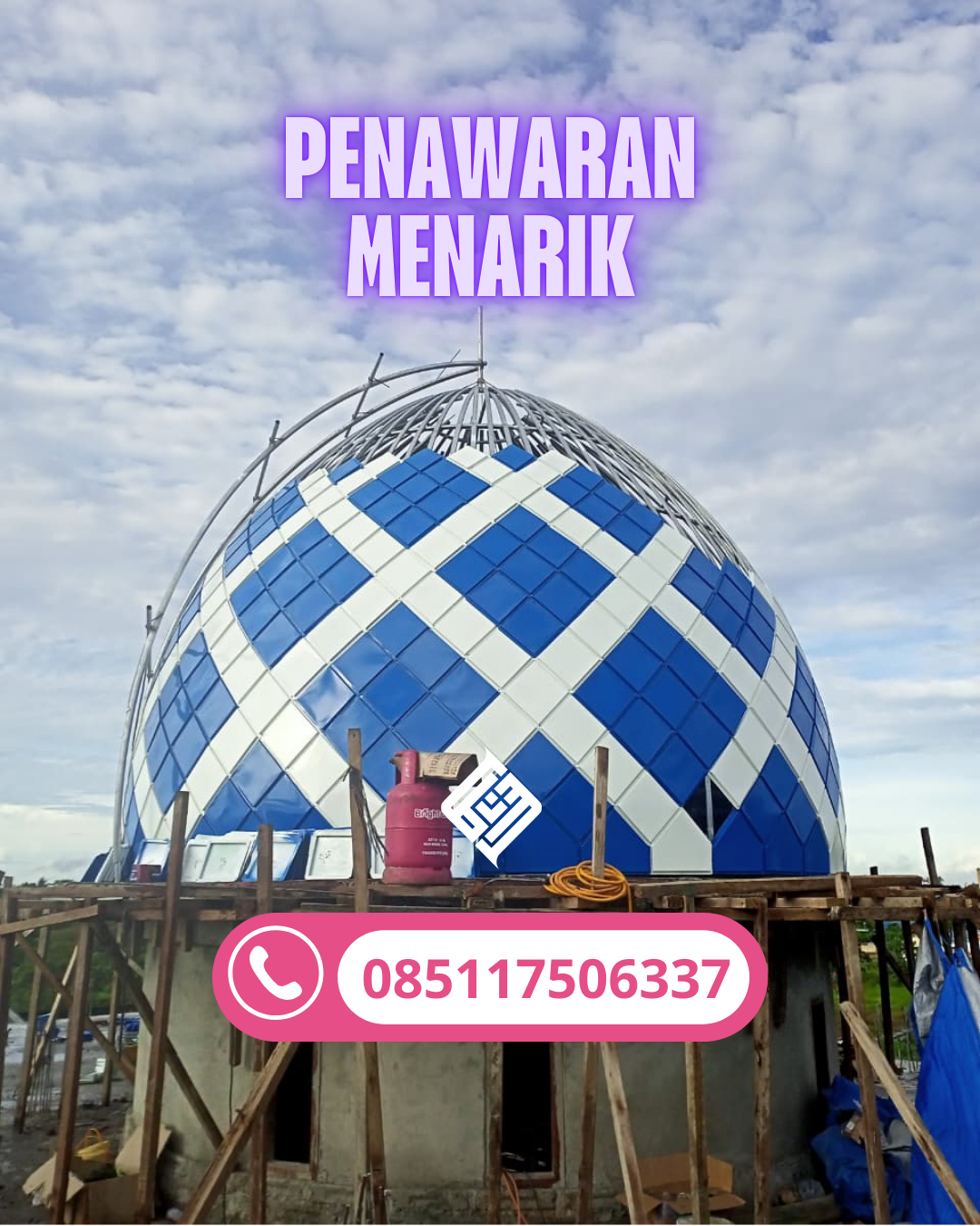 SPESIALIS KUBAH MASJID GARANSI RESMI DI KEC. DENPASAR SELATAN, KOTA DENPASAR, BALI (WA: 085117506337)