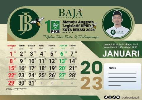 Kalender 2023 BAJA