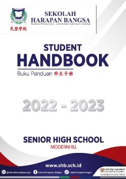 SHS HANDBOOK 2022 2023