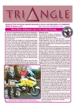 Triangle Summer 2013 Issue 14