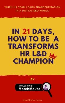 In 21 days, how to be  a transforms hr L&D champion