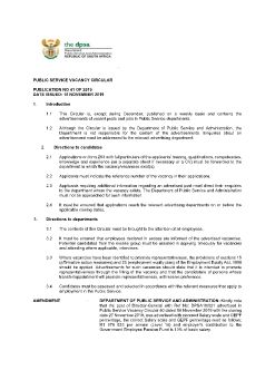 C:\Users\test\Desktop\JobsZA Files\Vacancies in the Public Service circular 41 2019 15 November\