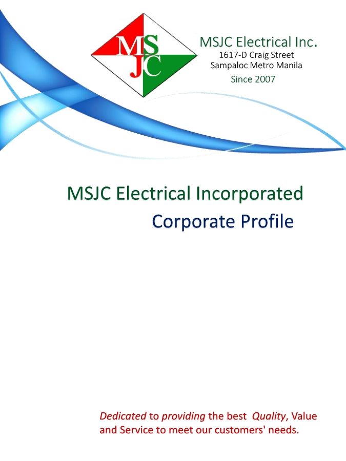 MSJC Corporate Profile