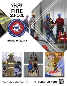 2018 Annual Fire School Brochure