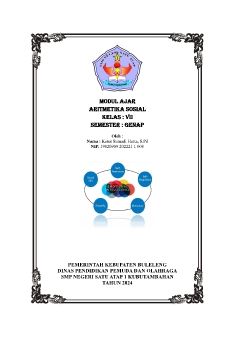 MODUL AJAR ARTIMETIKA SOSIAL Pertemuan 1 Ketut Sumadi Harta_Neat