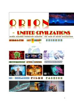 ORION-United Civilizations, Issue #18