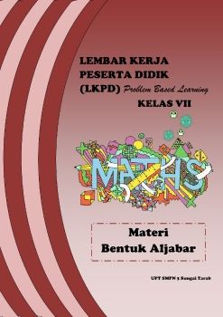 E-LKPD Bentuk Aljabar kelas 7