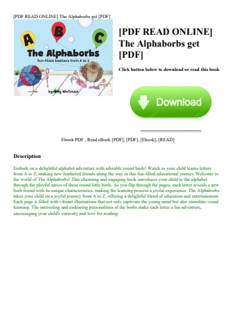 [pdf read online] the alphaborbs get [pdf]
