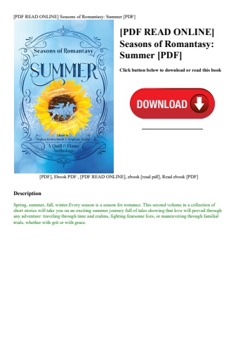 [pdf read online] seasons of romantasy summer [pdf]