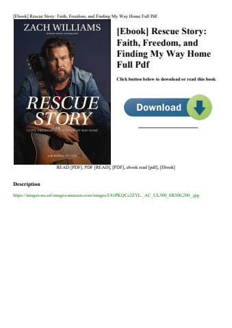 [ebook] rescue story faith  freedom  and finding my way home full pdf