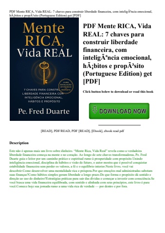 pdf mente rica  vida real 7 chaves para construir liberdade financeira  com inteligãƒâªncia emociona