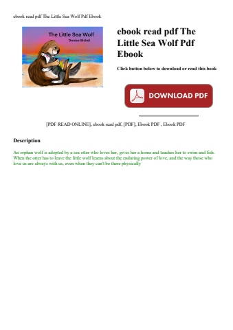 ebook read pdf the little sea wolf pdf ebook