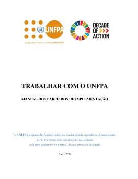 Trabalhar com UNFPA 2020