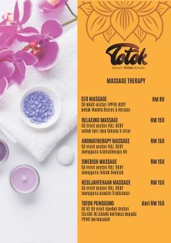 combine menu spa