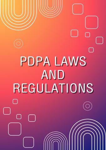 PDPA LAWS AND REGULATIONS