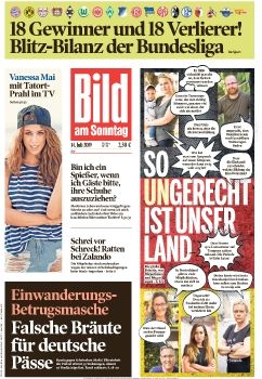 BilD am Sonntag vom (+14. Juli 2019)