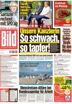 BilD-Zeitung vom (+12. Juli 2019)