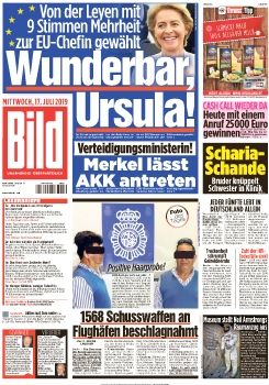 BilD-Zeitung vom (+17. Juli 2019)