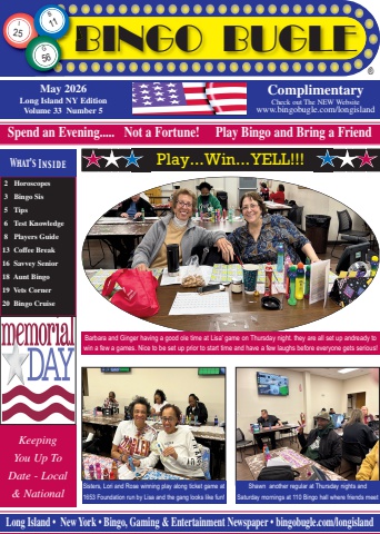 May Bingo Bugle Long Island NY Edition Vol. 22 No. 5