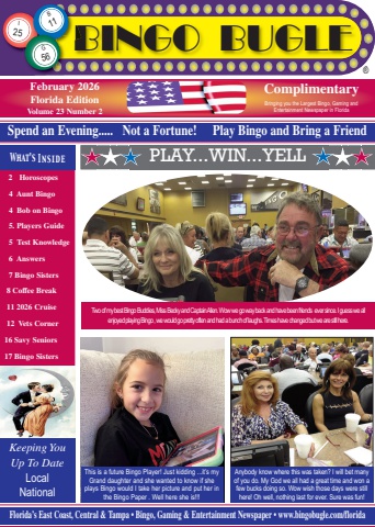 February Bingo Bugle Florida Vol. 22 No. 2