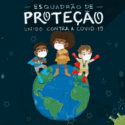 Esquadrão da Proteção unido contra a covid-19