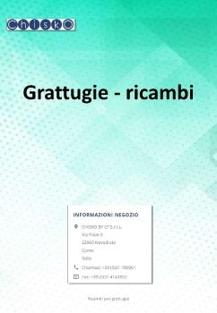 Grattugie - ricambi