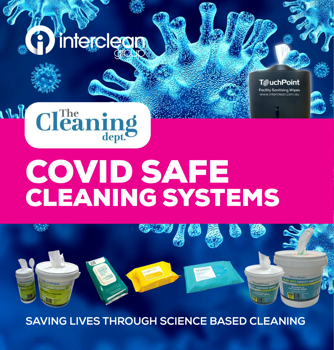 COVID SAFE Touchpoint cleaning systems  from The Cleaning Dept