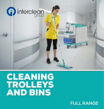 Interclean Trolleys & Bins Brochure Full Range