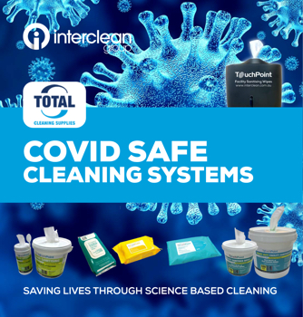 COVID SAFE Touchpoint cleaning systems  from Total Cleaning Supplies