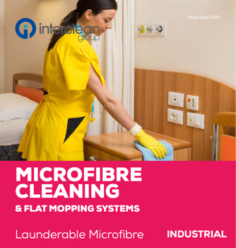 Interclean Microfibre Cleaning and Flat Mopping Systems Industrial Range