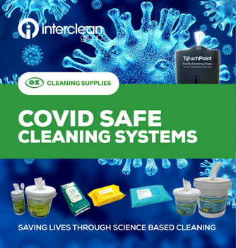 COVID SAFE Touchpoint cleaning systems  from OZ  Cleaning 