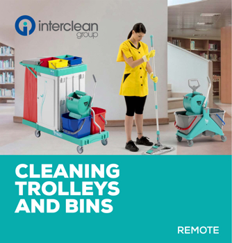 Interclean Trolleys & Bins Brochure Remote Range