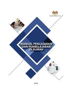 Manual Pengajaran Dan Pembelajaran Di Rumah