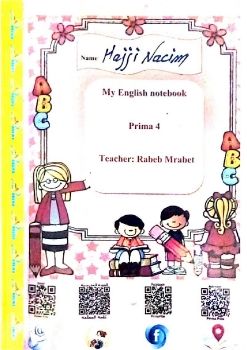 cahier english 4