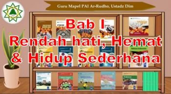 Bab 1 Rendah Hati Hemat Hidup dan Sederhana