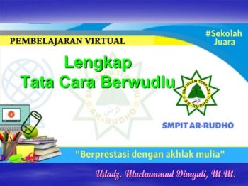 TATA CARA WUDLU