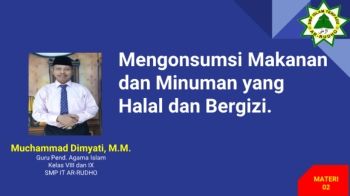 Bab 2 Mengkonsumsi makanan halal dan bergizi