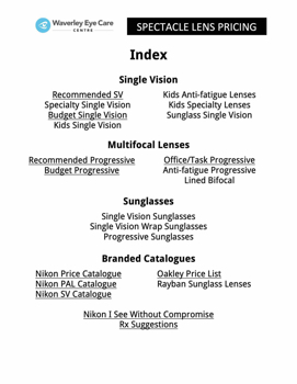 WECC Price List Final