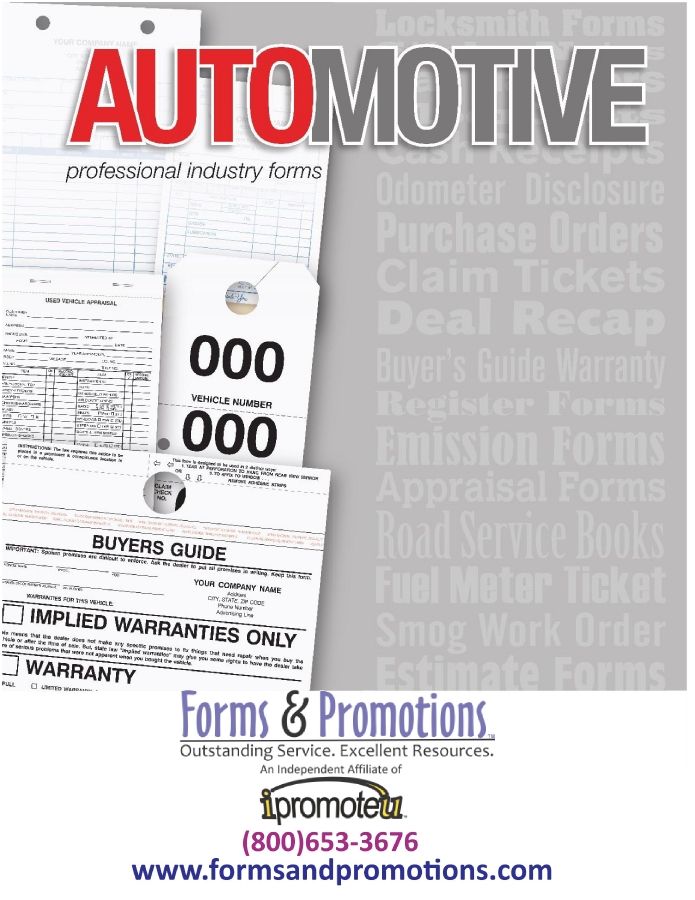 Automotive Forms 2019