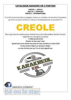 KARAKREOL BOOK - CREOLE